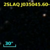 2SLAQ J035045.60-010100.1