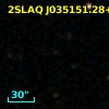2SLAQ J035151.28+002422.1