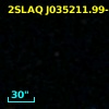 2SLAQ J035211.99-005831.9