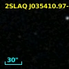 2SLAQ J035410.97-003748.6