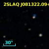 2SLAQ J081322.09+003018.6