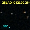 2SLAQ J082100.25-002408.6