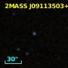 2MASS J09113503+2938038