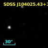SDSS J104025.43+323148.8