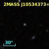 2MASS J10534373+1422598