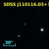 SDSS J110116.03+151240.7