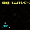 SDSS J111536.47+121049.7
