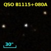 QSO B1115+080A