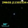 2MASS J11503334+3622167