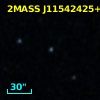 2MASS J11542425+3846317