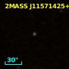2MASS J11571425+0732024