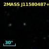 2MASS J11580487+3638312