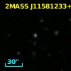 2MASS J11581233+4042462