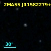 2MASS J11582279+3907131