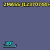 2MASS J12370744+0740245