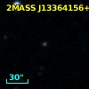 2MASS J13364156+1109116
