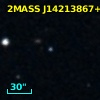 2MASS J14213867+1304021