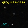 QSO J1423+1159
