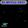 RX J0753.3+5832