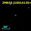 2MASS J16014130+2627298