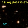 2SLAQ J203723.67-011218.4