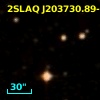 2SLAQ J203730.89-005550.4