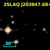 2SLAQ J203847.68+000546.1