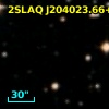 2SLAQ J204023.66+003230.2