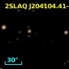 2SLAQ J204104.41-003040.9