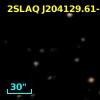 2SLAQ J204129.61-005017.5