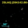 2SLAQ J204142.86+004825.3