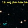 2SLAQ J204200.68+004828.9