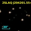 2SLAQ J204201.55+000642.6