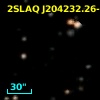 2SLAQ J204232.26-001301.7