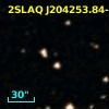 2SLAQ J204253.84-004915.8