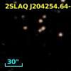 2SLAQ J204254.64-001040.2