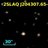 2SLAQ J204307.65-002542.2
