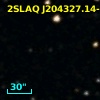 2SLAQ J204327.14-003419.4