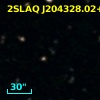 2SLAQ J204328.02+003806.5