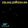 2SLAQ J204354.04-010543.9