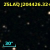 2SLAQ J204426.32+002138.0
