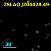 2SLAQ J204428.49-003906.0