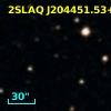 2SLAQ J204451.53+004956.9