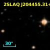 2SLAQ J204455.31+001243.4