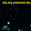 2SLAQ J204456.96+000104.4