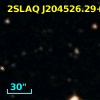 2SLAQ J204526.29+004829.1