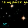 2SLAQ J204531.14-001316.4