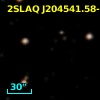 2SLAQ J204541.58-003558.4