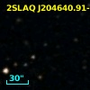 2SLAQ J204640.91-001119.0