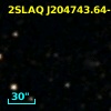 2SLAQ J204743.64-003345.5